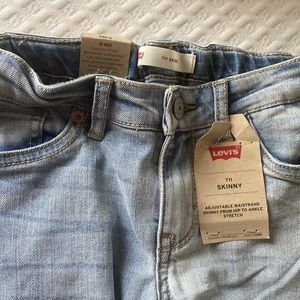 Levis size 10 skinny adjustable